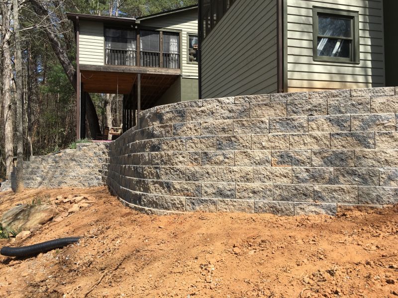 Different Styles of Block Retaining Walls