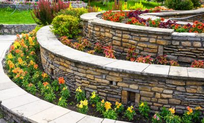 Landscape Wall Construction in Napa, CA