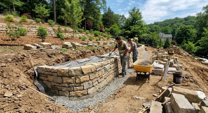 Landscape Wall Construction in Sanford, FL