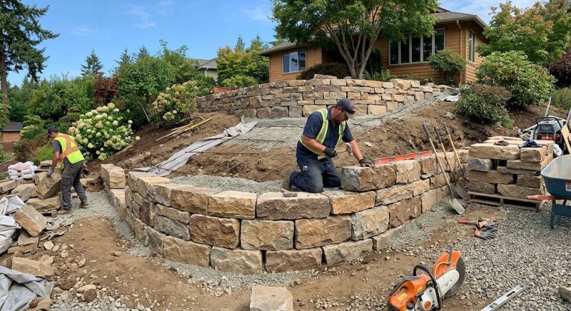 Landscape Wall Construction in Deland, FL