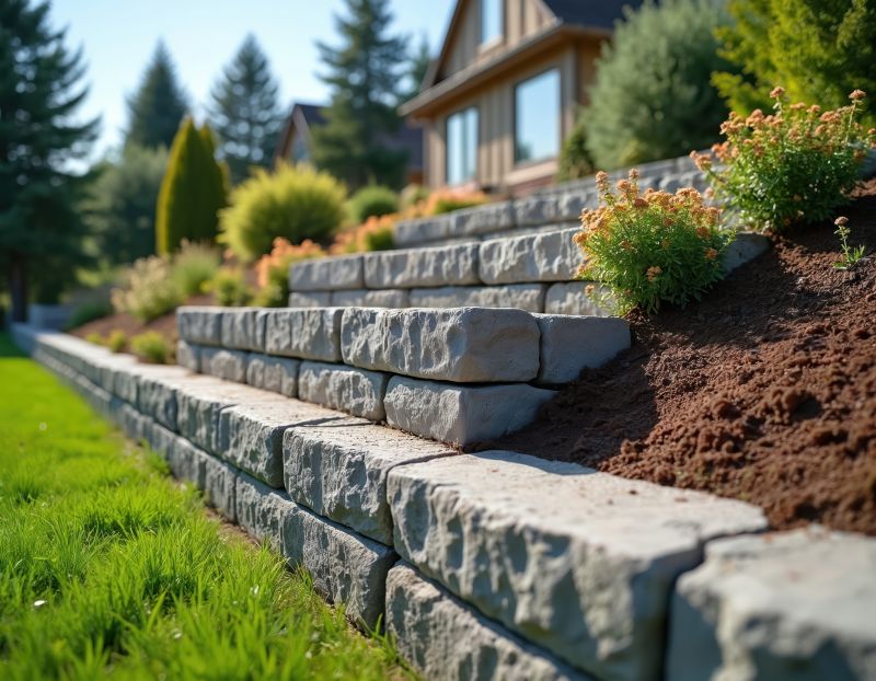 Retaining Wall Installation in Napa, CA