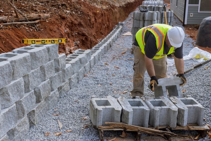 Retention Wall Construction in Tampa, FL