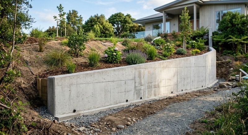 Retention Wall Installation in Ventura County, CA